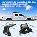 Roof Rack Mounting Brackets,Gutter Mount Roof Rack,Roof Rack Accessories Compatible with Wrangler JL JK 2007-2024, Gladiator JT, Cherokee XJ 1984-2001 and All Suitable Sizes