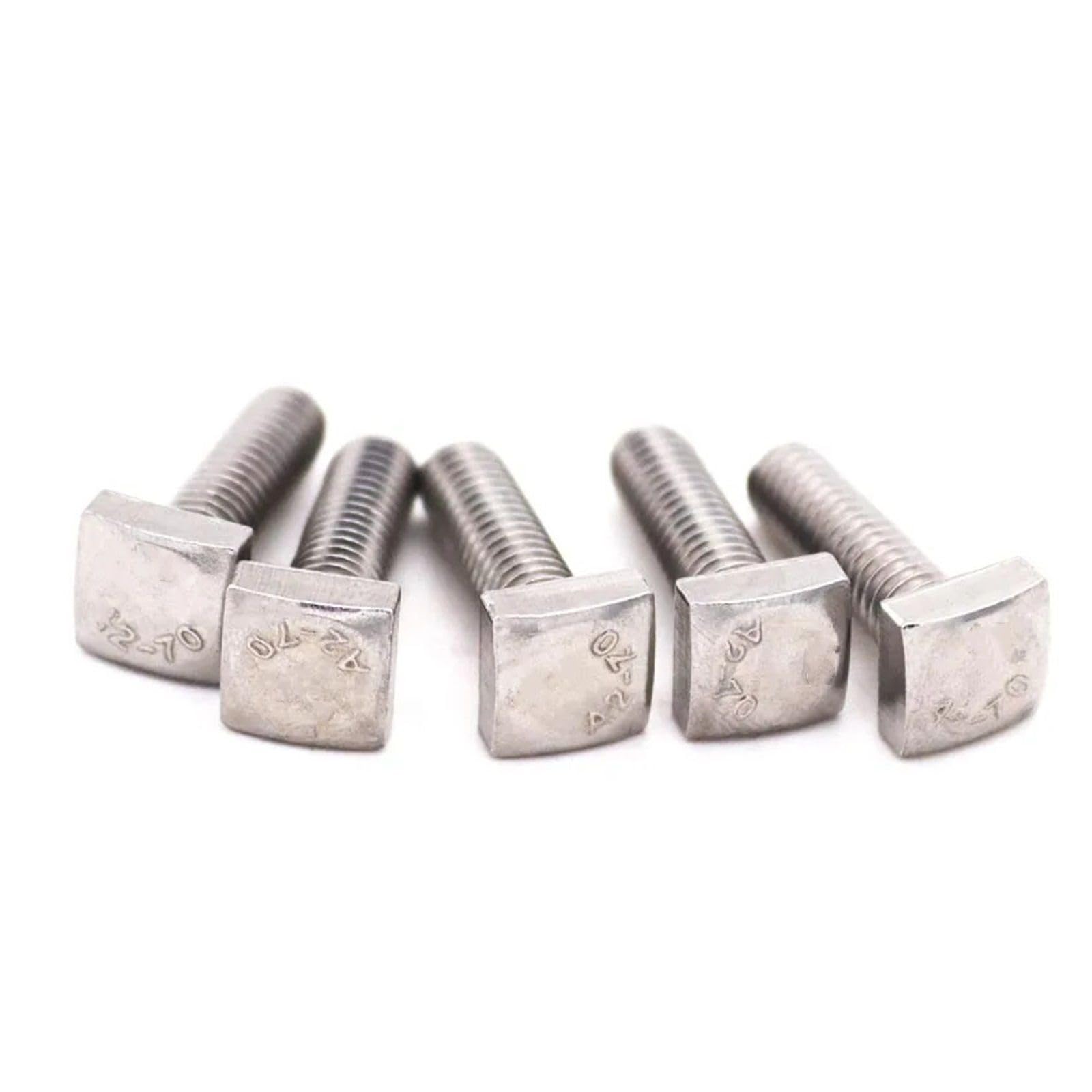 Perno en T de acero inoxidable M6 20mm pernos forma T para perfil ranurado de aluminio