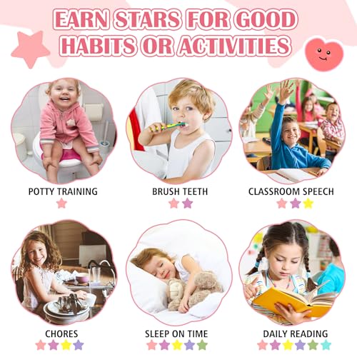 Magnetic Reward Jar, Star Jar Reward System for Kids, Behavior Management Classroom Board Tools, Reward Chart for Kids Students at Home Classroom