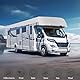 Wohnwagen Schutzhülle, Wohnmobil Schutzdach 210D Oxford Gewebe Wohnmobil Caravan Cover, Sommer UV Schutz Atmungsaktiv Wohnmobilabdeckungen für Camper Reisen, Silber (8.5mx3m)