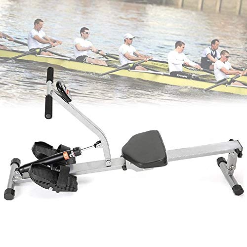 Image of Rowing Machines Rowing Machine Foldable Indoor Aerobics Hydraulic Rower Trainer 12 Resistance Adjustment Apply to Indoor