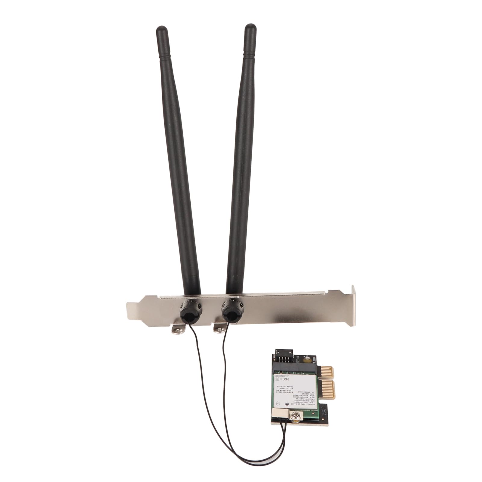 Cocoarm AX210NGW PCIE WiFi 6E Scheda, 5374Mbps (Undetachable Antenna)
