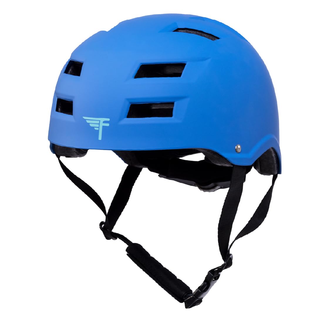 Flybar Bike Helmet- Multi Sport Dual Certified Adjustable Dial, Lightweight Skateboard Helmet, Roller Skating, Pogo, Electric Scooter, Snowboard, Boys and Girls Kids- Adults Helmets