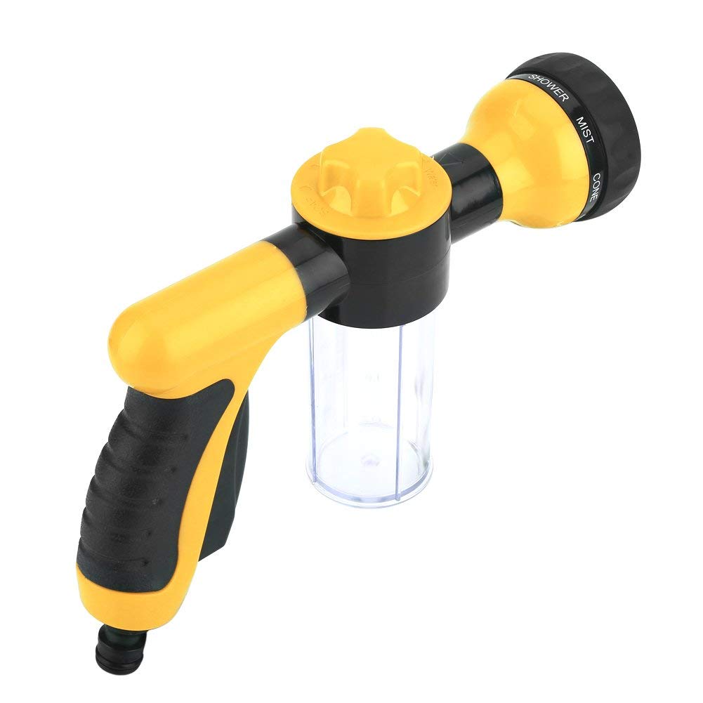 Spruzzatore Di Schiuma Per Lavaggio Auto - Con Vaso Trasparente, 3 Modalità - Per Giardino E Irrigazione