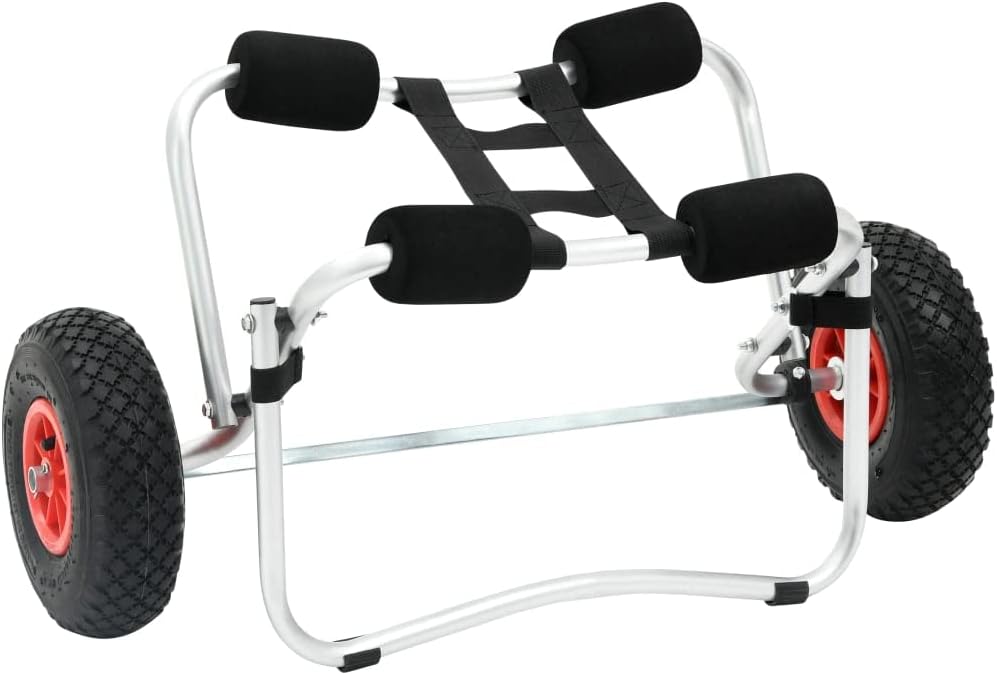 Kayak Cart Aluminum for Canoe Boat Carrier Dolly Trailer Trolley Transport Cart Boat Wheel -AA Kayak Cart Aluminum for Canoe Boat Carrier Dolly Trailer Trolley Transport Cart Boat Wheel -AA
