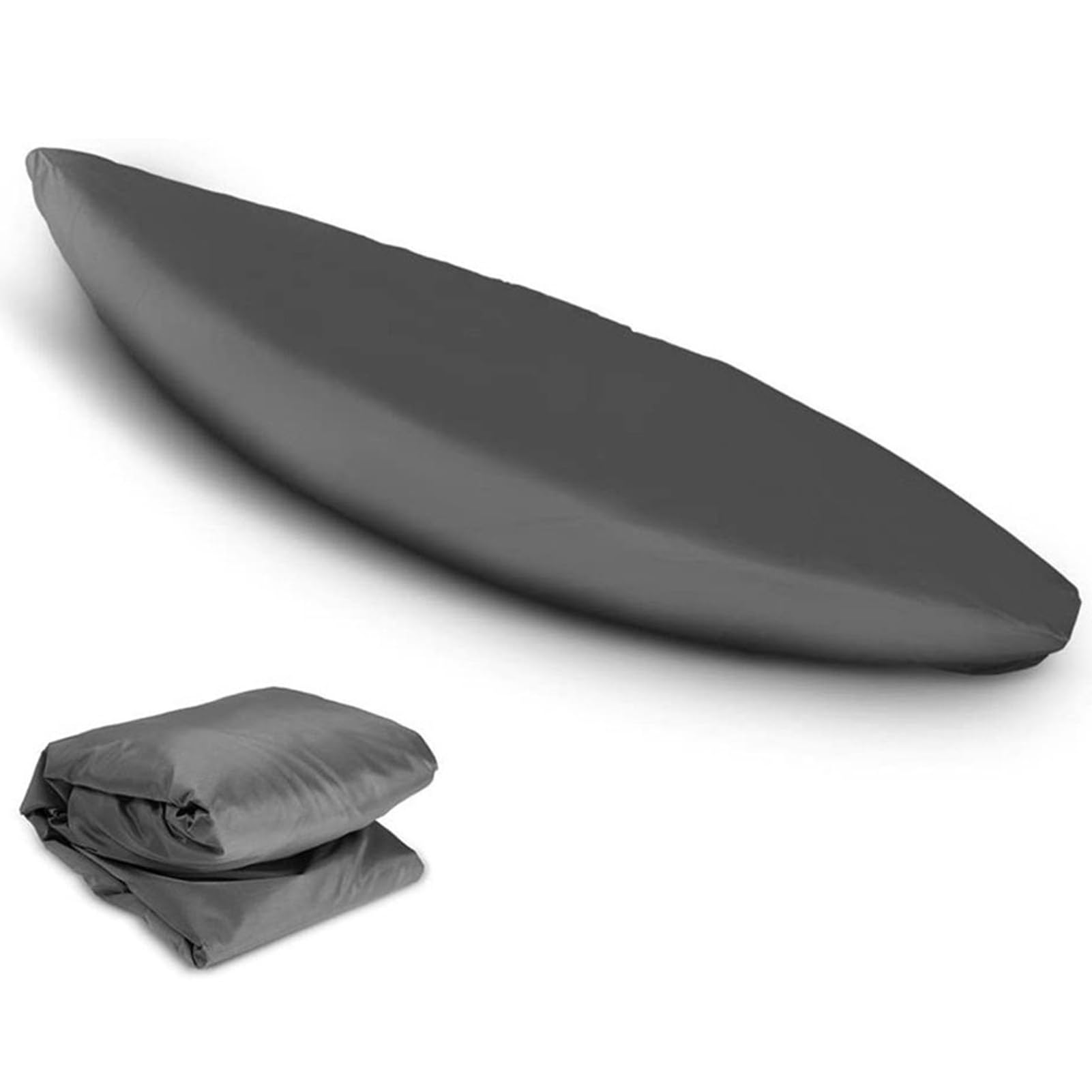 Avsmgp Grey Universal Kayak Cover 2.5M 3.0M 4M 4.5M 5M 5.5M 6M 420D Oxford Waterproof Boat Cover Uv Resistant Dust Canoe Boat Storage Cover For Fishing Boat/Kayak,Gray,2.1M To 2.5M
