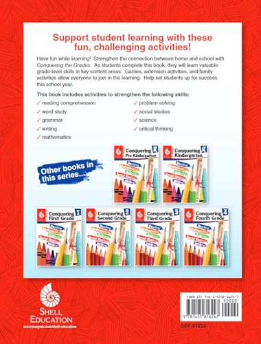 Shell Education SEP51624 Conquering Fifth Grade thumb #1