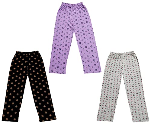 Image of KAYU Kid's Boy's and Girl's Printed Cotton Regular Fit /Track Pant |Pyjama [Pack of 3]