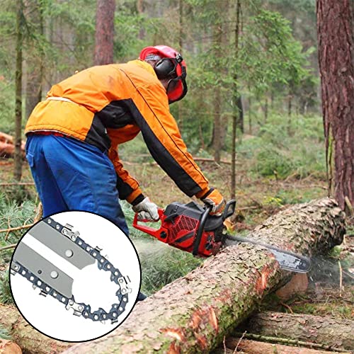 Yemiany Ersatz-Sägekette, Antriebsglieder kette für kettensäge, Langlebig und für die meisten kleinen Kettensägen… – Bild 6