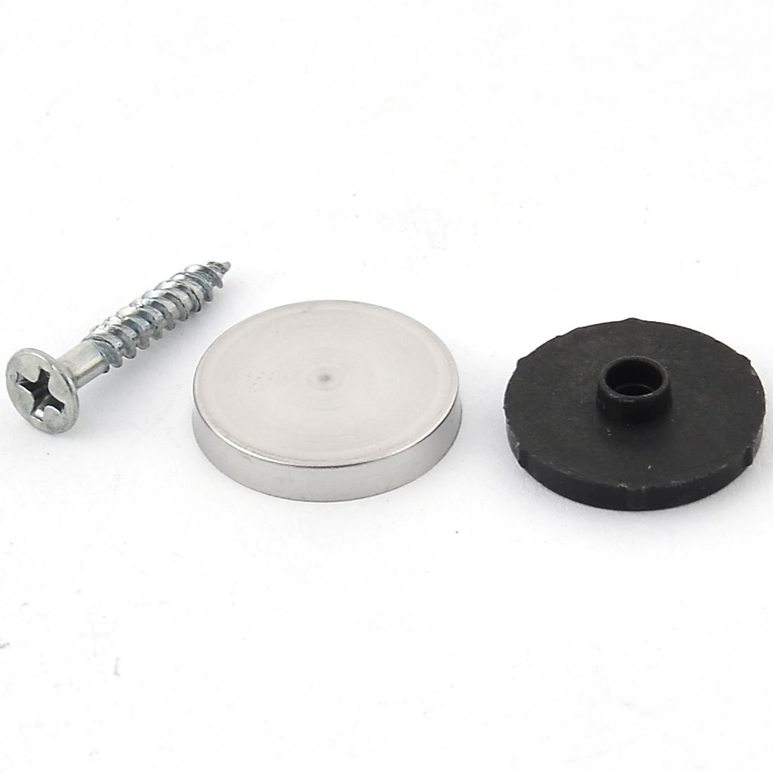 Aexit Glass Table Quality Parts Round Cap Decorative 20mm Diameter Mirror Screw Nails Lid 60pcs Model:20as263qo645