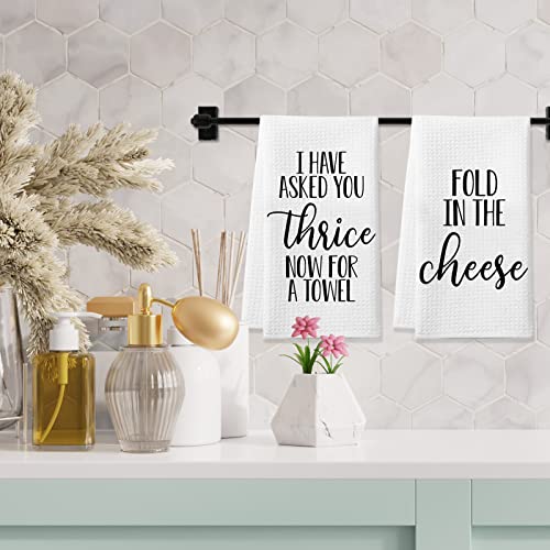 Fold-in-The-Cheese-Kitchen-Towels-2-Pack-Waffle-Dish-Towels-TV-Show-Merchandise-Gift-Funny-Bathroom-Hand-Towels-Birthday-Housewarming-Gifts-for-SC-Fans Fold in The Cheese Kitchen Towels 2 Pack Waffle Dish Towels TV Show Merchandise Gift Funny Bathroom Hand Towels Birthday Housewarming Gifts for SC Fans