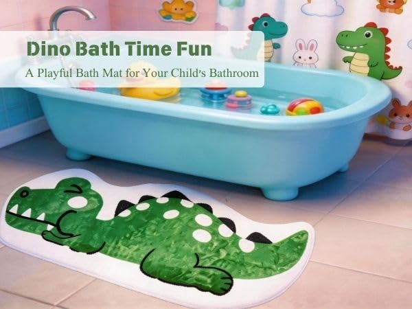 Tapete Dinosaurio para dormitorio infantil 16x48 pulgadas miniatura 2