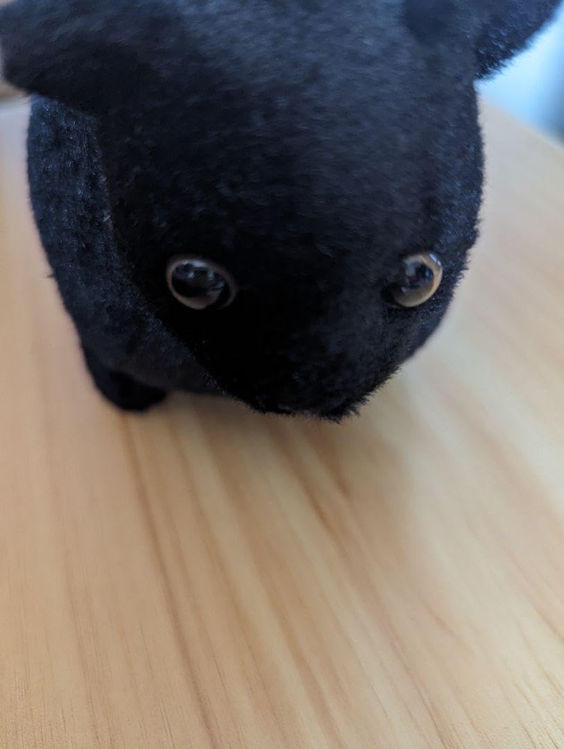 Amazon.co.jp: ふとっちぃzoo にゃんこ mini ぬいぐるみ 黒猫