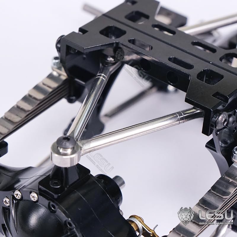 LESU Metal Rear Dual Suspension for 1/14 a RC Truck Trailer DIY Model Car Hobby