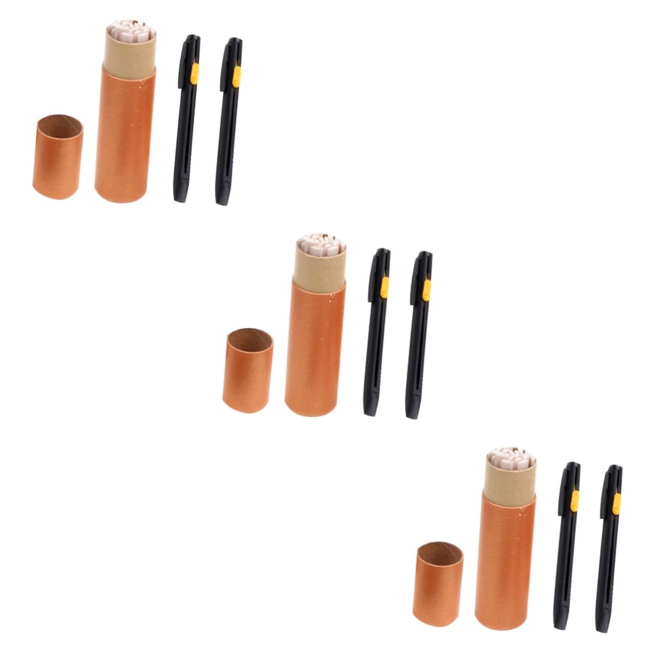 Lurrose 60stücke Teiliges Nachfüllbare Schneiderkreide Für Präzises Markieren Von Stoffen Ergonomisches Design Für Näherinnen Und Inklusive Stiften Zur Aufbewahrung Und Einfachen