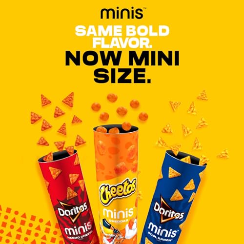 - Cheetos Minis Canisters, Flamin' Hot, 3.625 Ounce (Pack of 6)
