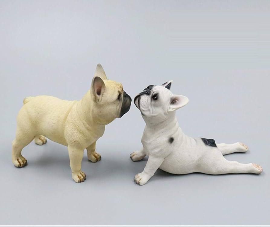 Amazon.co.jp: 置物・オブジェ フレンチブルドッグ、ヘッド