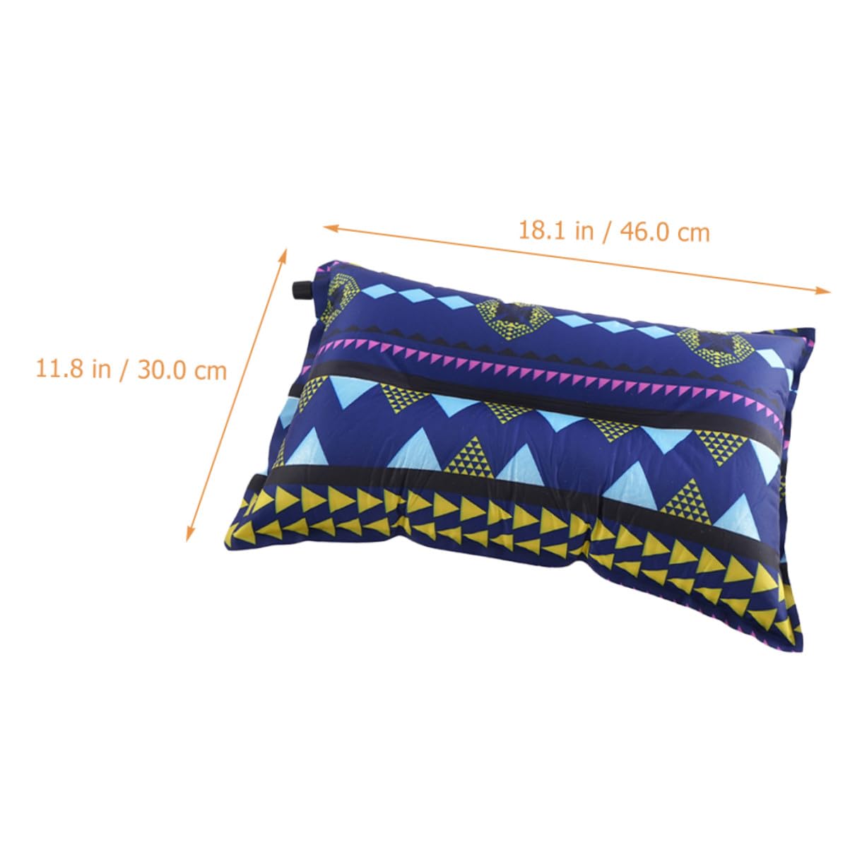TOYANDONA Coussin de Voyage Gonflable Automatique Accessoire de Camping Oreiller pour Avion et Extérieur Soutien Confortable pour Cou Tête Pours Siestes Voyage Rayures