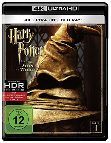 Harry Potter und der Stein der Weisen (4K Ultra-HD + 2D-Blu-ray) (2-Disc Version)