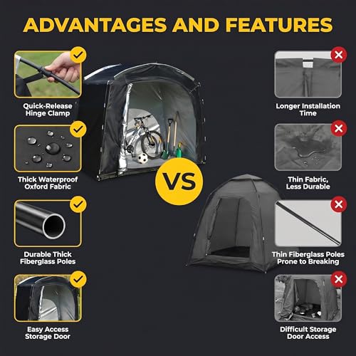 Bike Tent Portable Storage Sheds