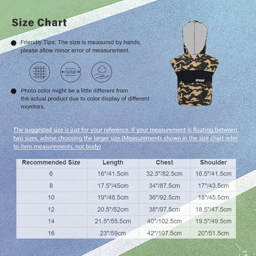 Kids Boys Girls Fashionable Camouflage Hooded Sleeveless Top Loose Fit For Dance Sports Summer4