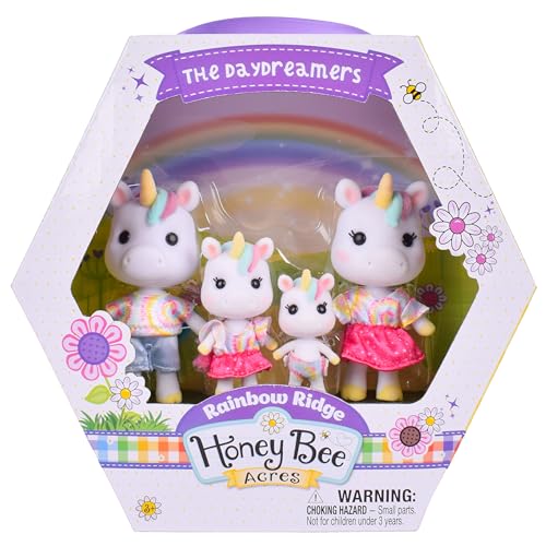 Sunny Days Entertainment Honey Bee Acres Juego de 4 Muñecos miniatura 6