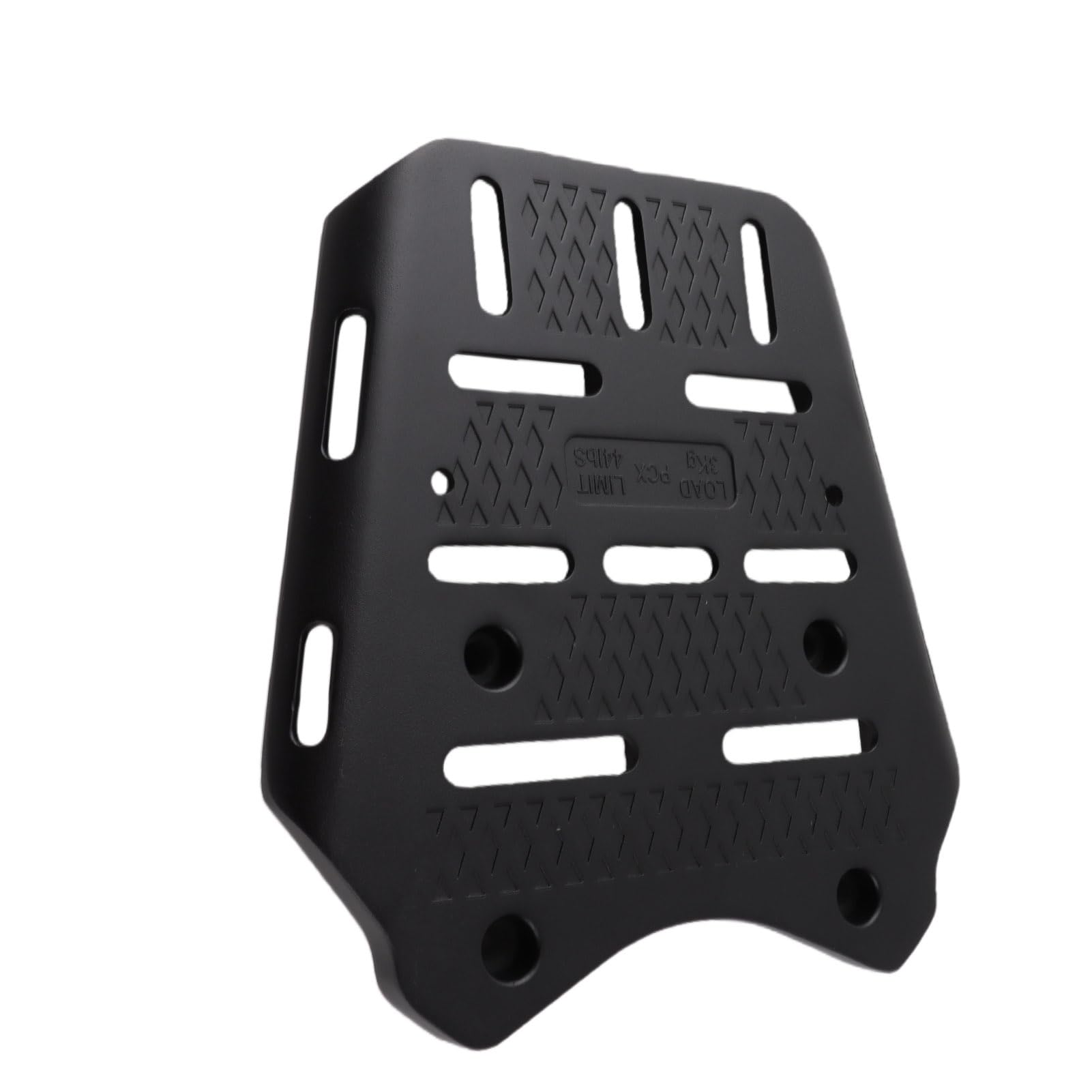 Porte-Bagages de Moto pour PCX 125 150 160 2014-2024, Alliage D'aluminium CNC pour PCX 125 150 160 2014-2024, étagère de Support de Bagages Arrière, Espace de Rangement (Black)
