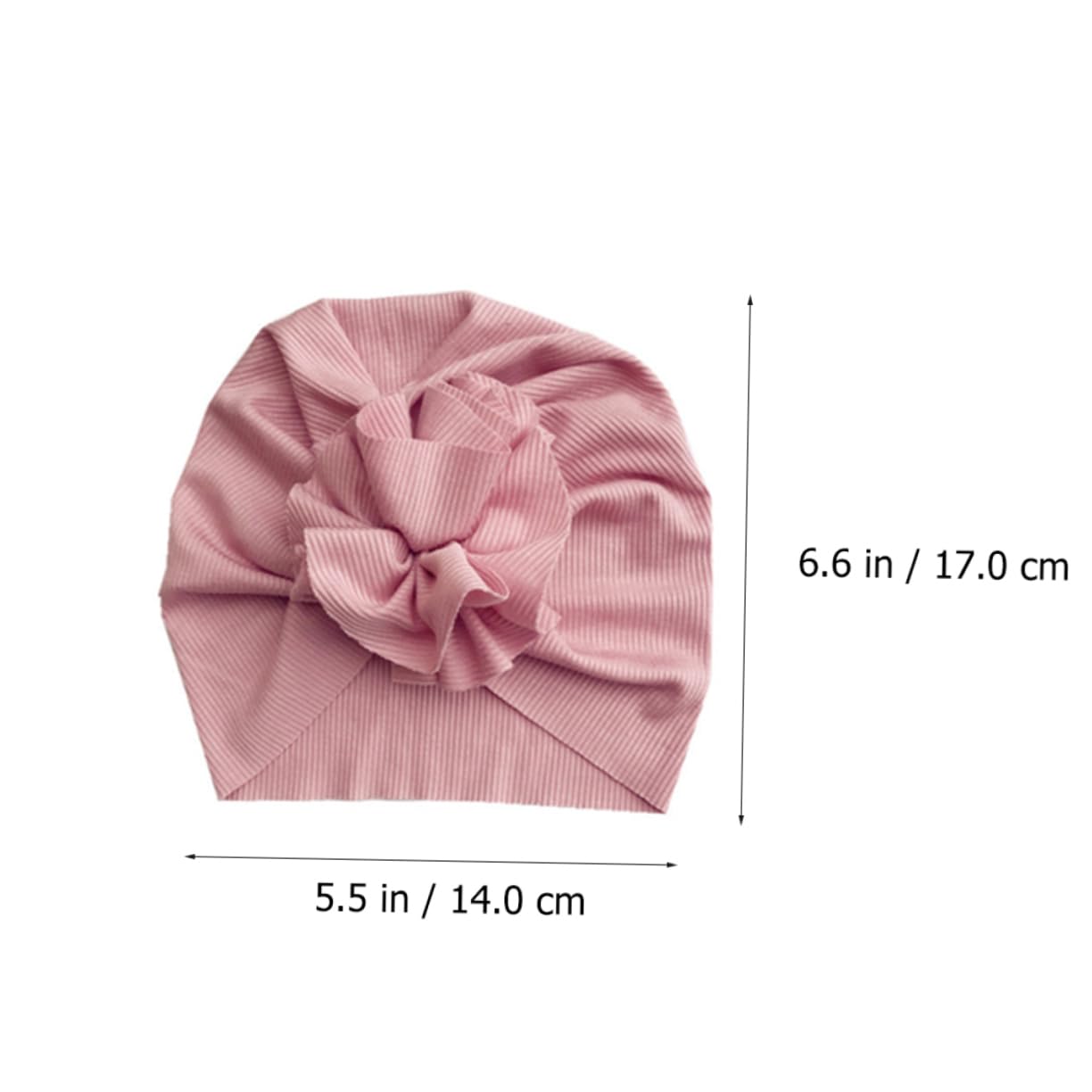Gorra De Flor De Bebe Diadema para Niños Sombrero Anudado Recién Nacido Gorro Bebe Recien Nacido Gorritos Bebé Recién o Gorro De Bebé De Hilo De