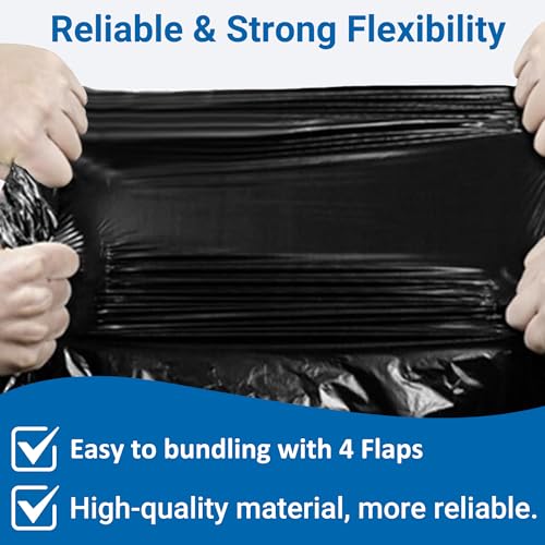 Image of 23-33 Gallon Heavy Duty Trash Bags 30 Count 1.2 MIL THICK with Twist Ties Compatible with Rubbermaid Brute & Winco 23-33 Gallon Slim Jim Trash Bags Tear-Resistant HEAVY DUTY