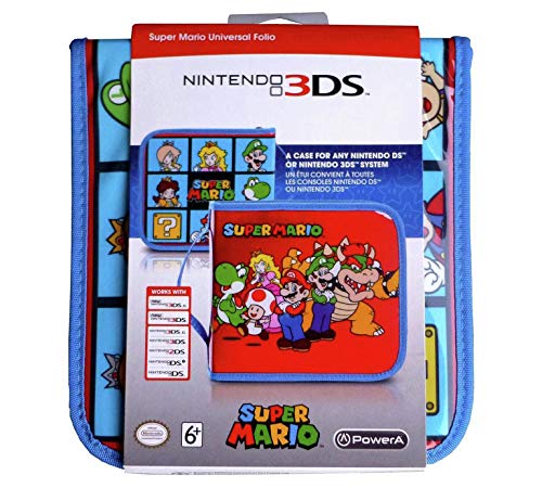 Estuche fino universal para Nintendo 2DS, 3DS, DS y 3DS XL, diseño de Super Mario