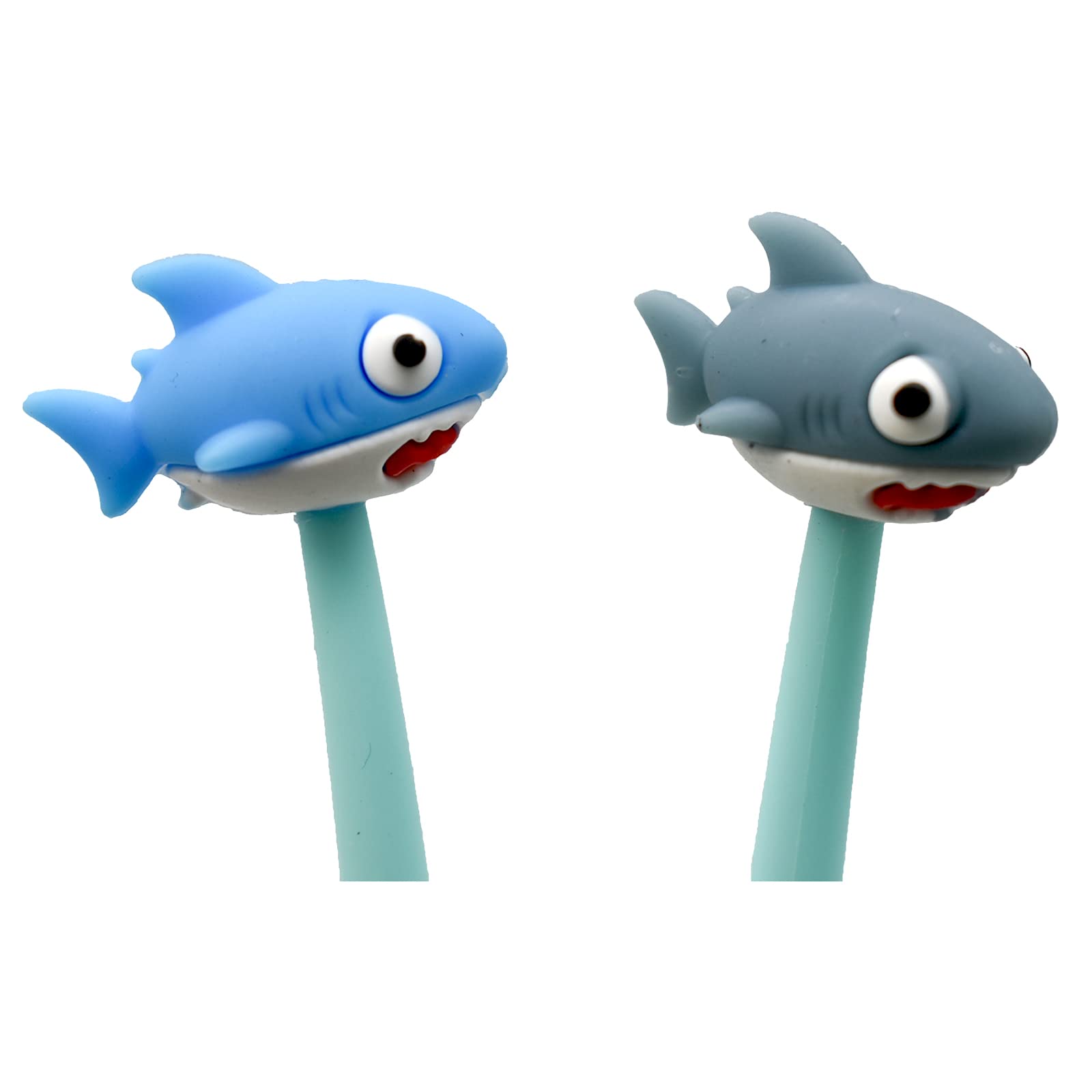 なな♡⃛サメ　ボールペン Amazon | Lopenle 24本 かわいいサメペン ソフトラバー シャークペン