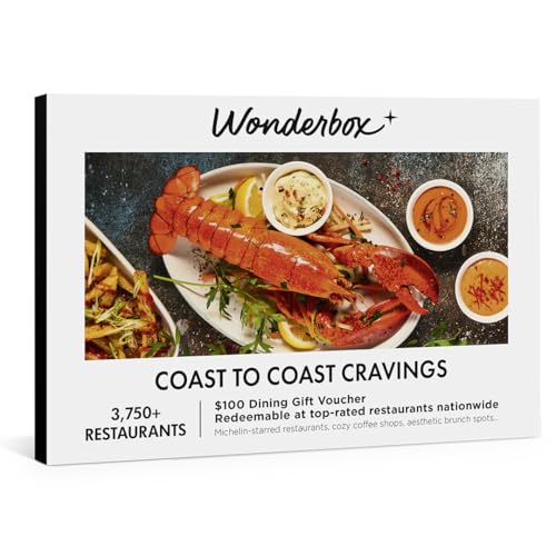 Wonderbox Dining Experience Gift – Choose from 1,000s Restaurants Nationwide – Flexible...