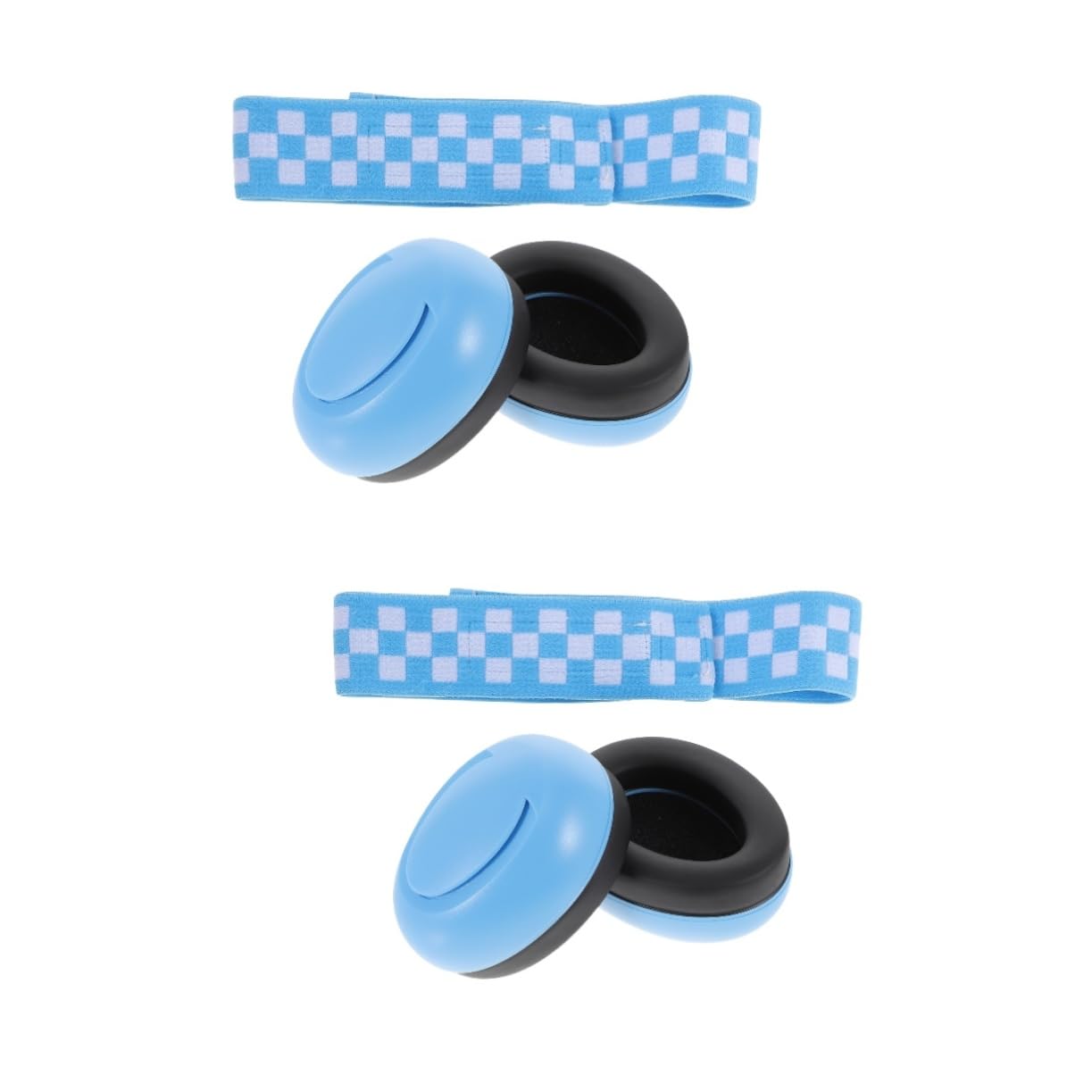 KOMBIUDA 2 Set Paraorecchie Per Bambini Cancellazione Del Rumore Delle Cuffie Orecchio Del Bambino Cuffie Con Riduzione Del Rumore Auricolari Con Cancellazione Del Rumore Sky-blue Spugna