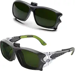 Flip/Clip Lente de Solda Oculos Univet 5x9 IR5 5X9R.00.50