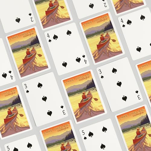 Baraja de Póker con 52 cartas Lake Chelan miniatura 4