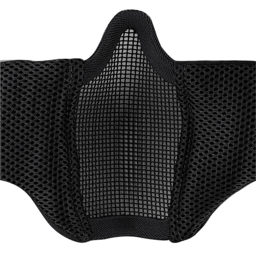 Ensemble demi-masque et casquette airsoft WLXW avec protection auditive - 6