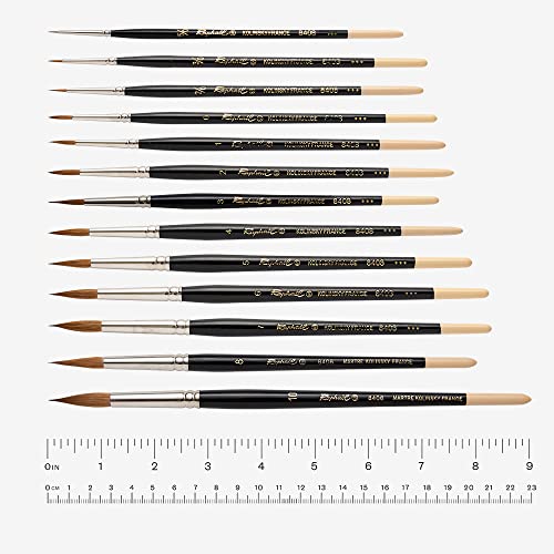 Pointe extra fine Kolinsky 8408 00 pour tracé aquarelle net