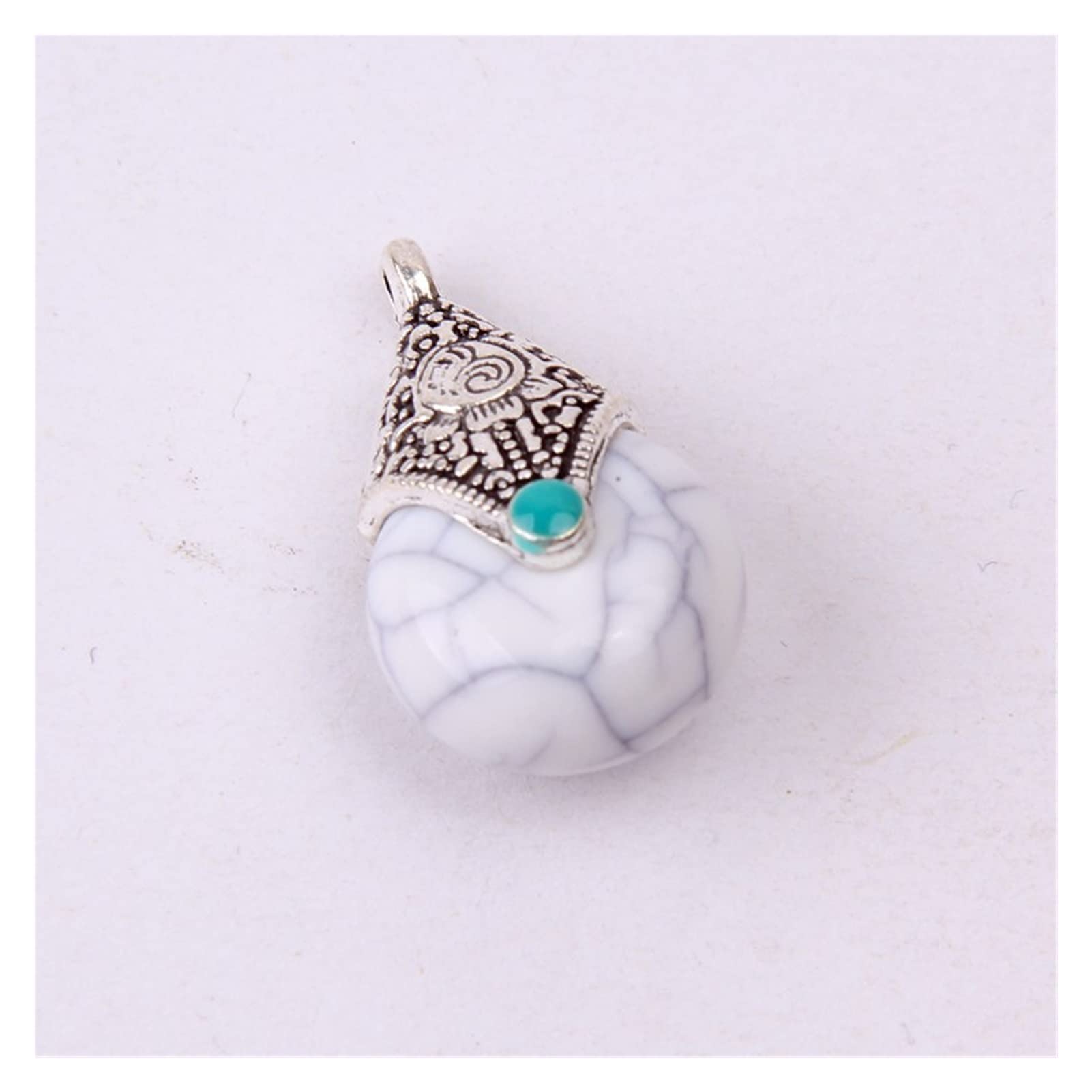 Wisiorek 30 sztuk Zawieszki w stylu vintage Charms do wyrobu biżuterii Materiały do wyrobu biżuterii DIY Akcesoria naszyjnikowe Materiały ręcznie robione (7)