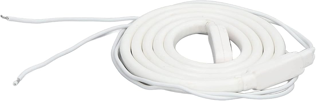 Self Regulating Heat Trace Cable, 1 Meter 40W AC220V Silicone Rubber Double Insulation Energy Saving Water Pipe Heat Cable for Home