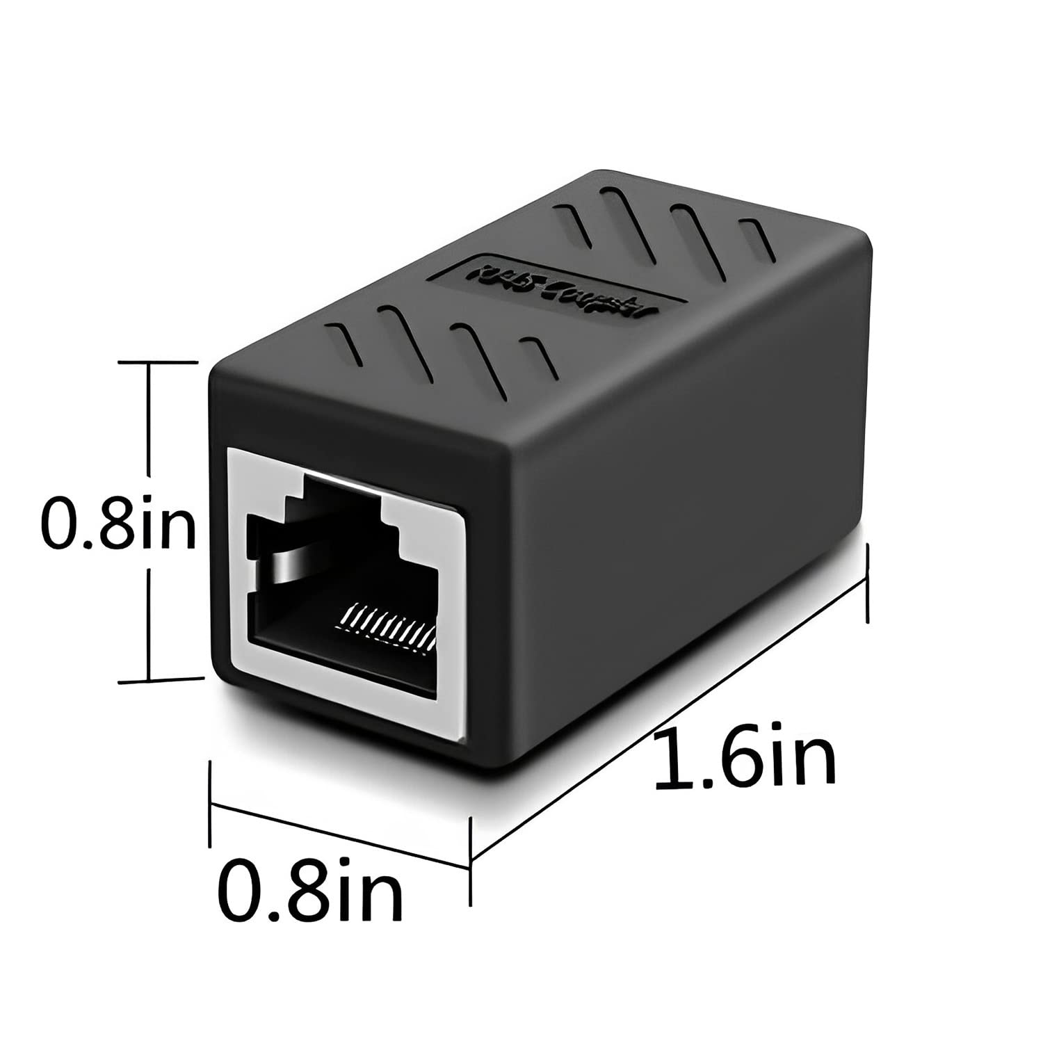RJ45 Connector Coupler - Ethernet Cable Extender Adapter