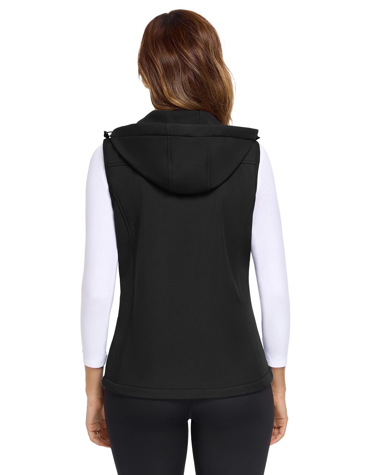 Gilet Softshell Donna Impermeabile Smanicato Giacca Senza Maniche Donna Leggera Antivento Gilet Sportivo Casual per l'outdoor Giacche con Cerniera e Tasca