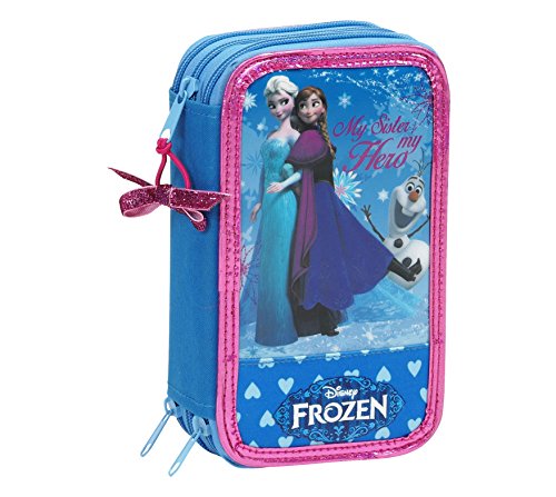Preisvergleich Produktbild Eiskönigin / Frozen - Tripple-Schüleretui (41-teilig) 'My Sister...'