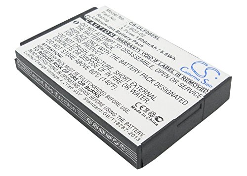 VINTRONS Battery for Golf Buddy Platinum Range Finder, World Platinum II, GB3, (Battery Part Number: LI-B03-02)