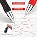 WANFRES Gel ink ballpoint Pen refills 0.7mm, 15 Refills+3 pens, Three colors（Black/Red/Blue）, quick-drying ink, Compatible with pilot g2 BXRT V5 V7 Sharpie S-Gel Pentel Energel Jetstream Zebra Sarasa.