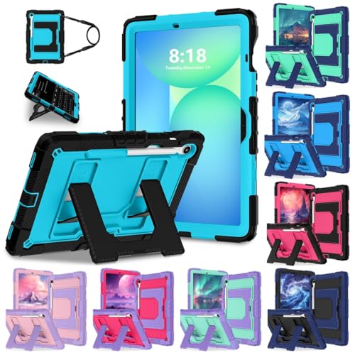 Coque Galaxy Tab S9 FE avec dragonne pour usage nomade
