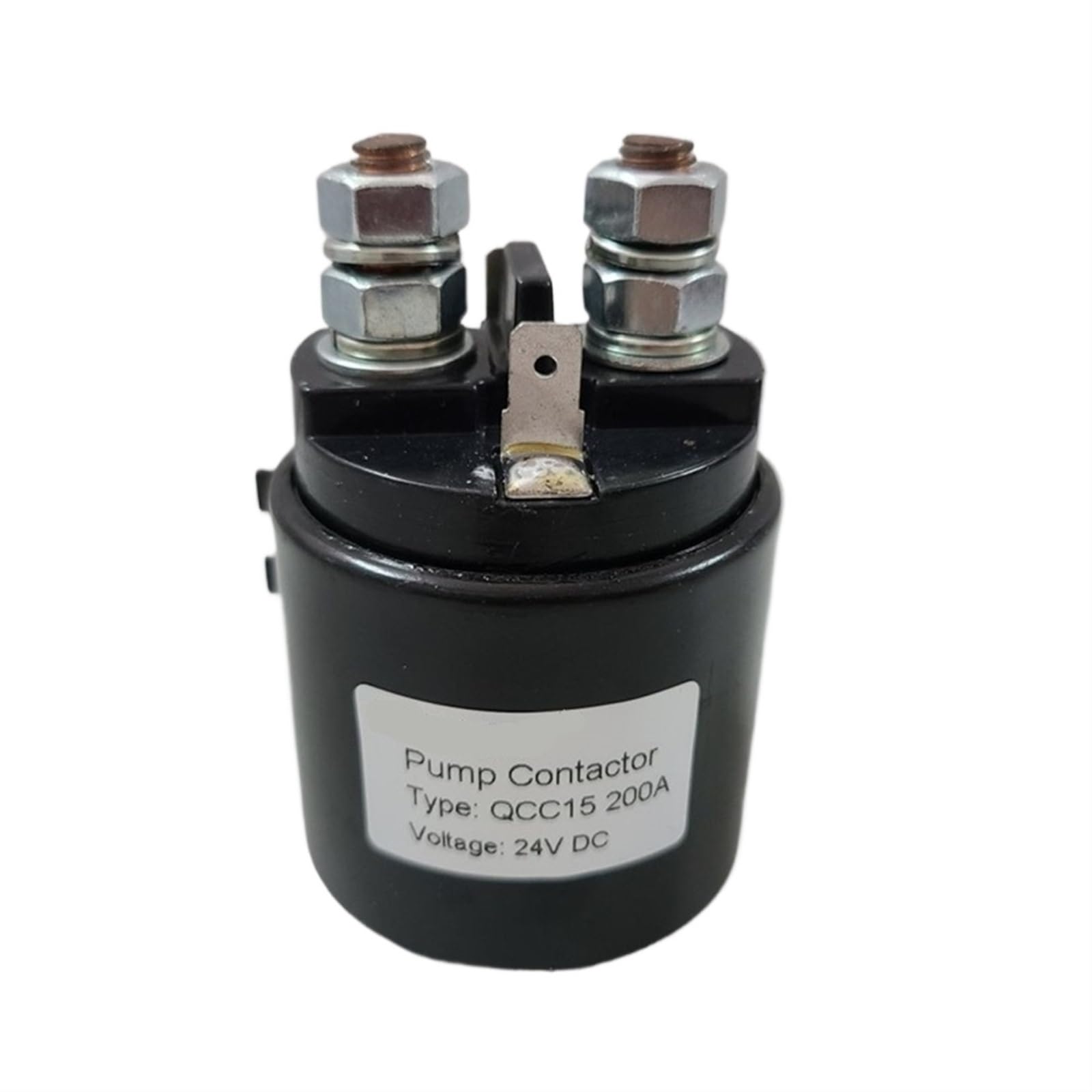 QCC15 12 V 24 V 200 A stycznik z pompą, magnes podnoszący, przełącznik przekaźnikowy 12 24 V, 200 A, do wózków paletowych, części traktorów przyczep kempingowych (Qcc15 24 V)