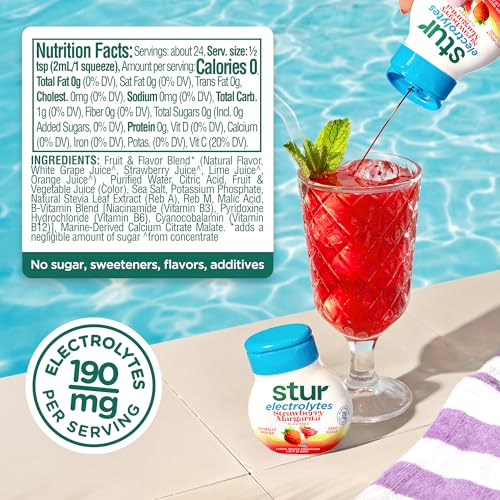 Image of Stur Liquid Water Enhancer | Mocktail Variety Pack | Naturally Sweetened | Sugar Free | Zero Calories | Keto | Vegan | 5 Bottles, Makes 120 Drinks