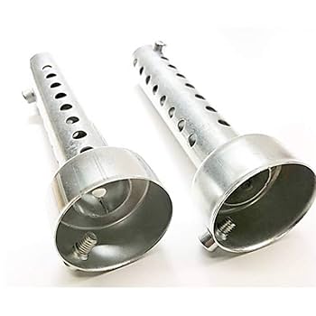 消音サイレンサー ウール Amazon | 汎用 マフラー 消音器 サイレンサー 口径 60mm 2本