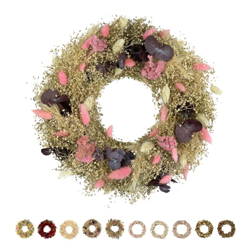 PHILARO Trockenblumenkranz Natur Ø 30cm - kein Plastik I...
