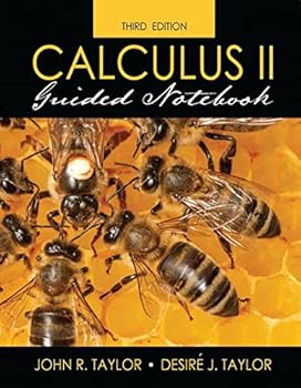 Spiral-bound Calculus II Guided Notebook Book